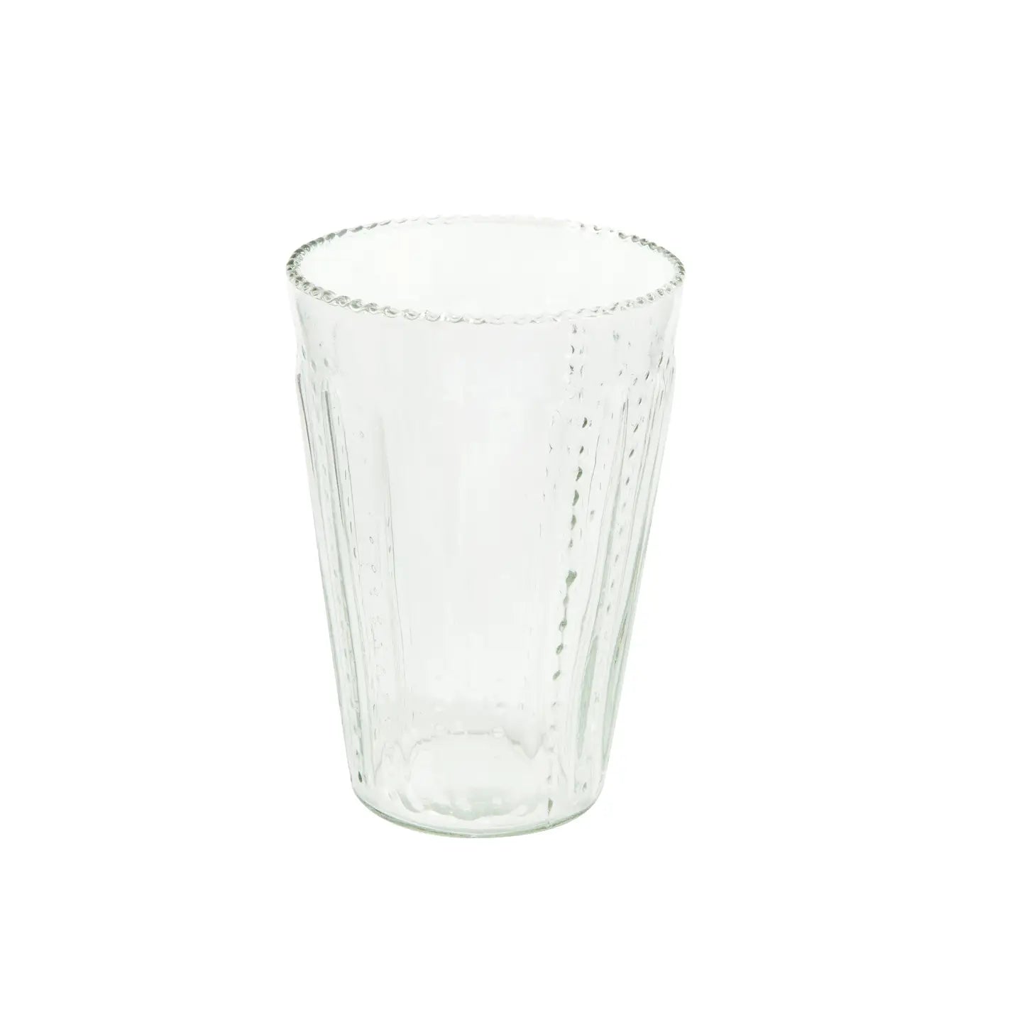 Ruffle Glass Tumbler