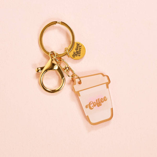 Acrylic Keychain–Coffee Cup