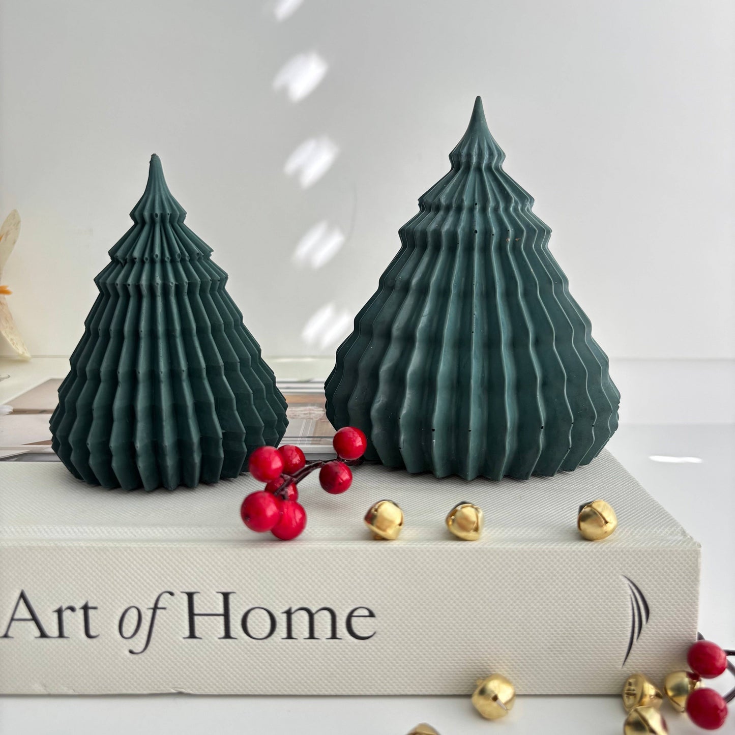 Origami Christmas Trees: Forest
