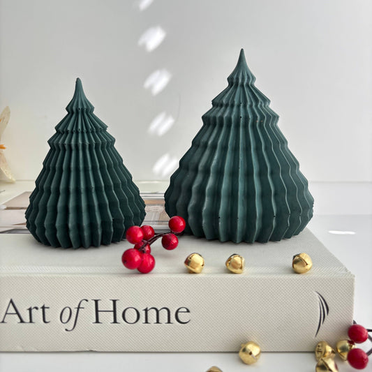 Origami Christmas Trees: Forest