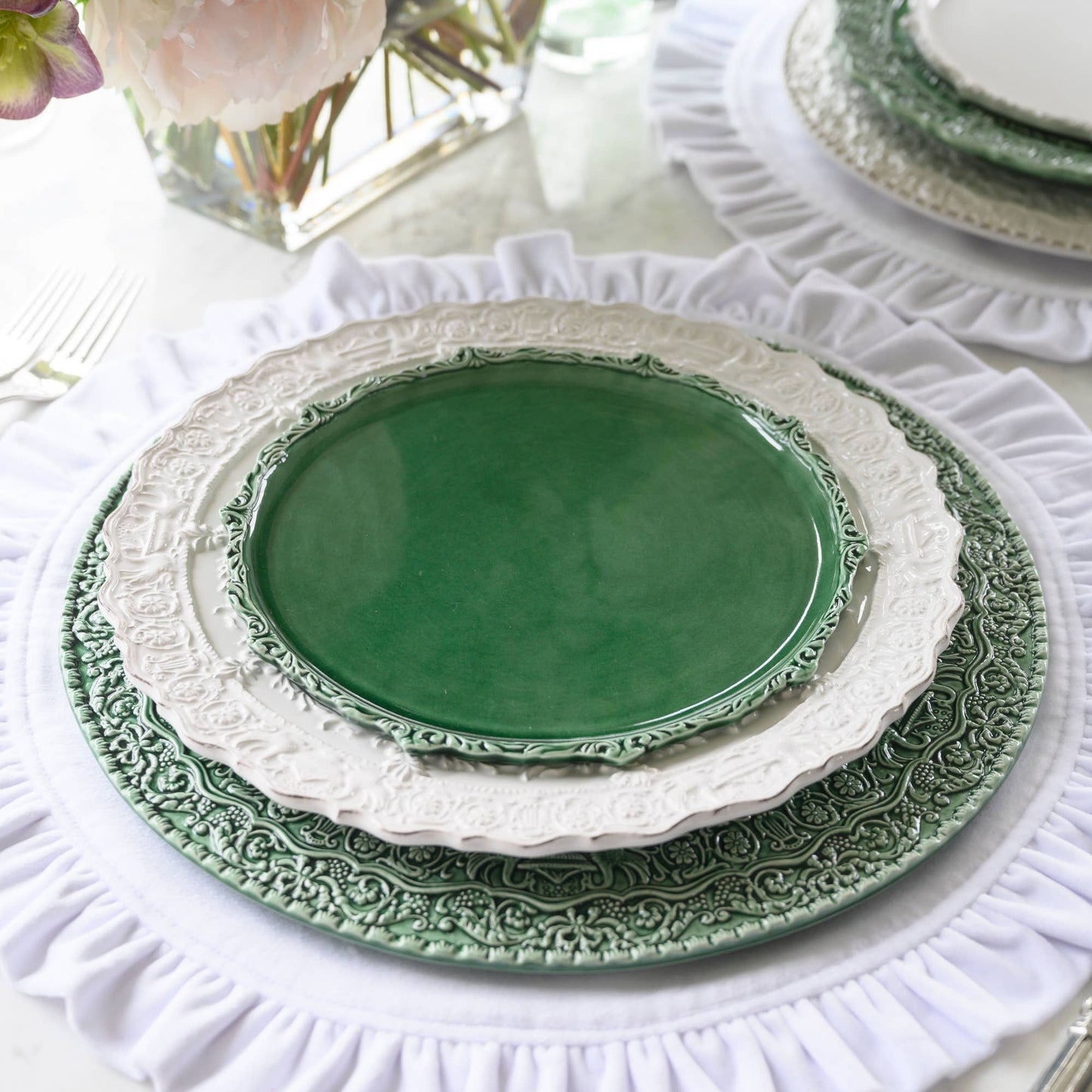 Imperial Italian Green Salad/Dessert Plate