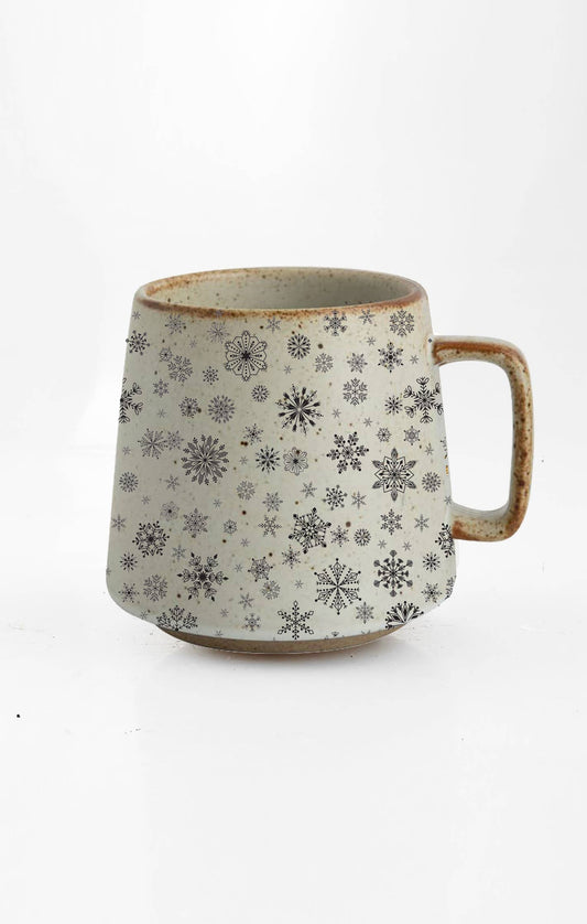 FrostFlake Stoneware Mug