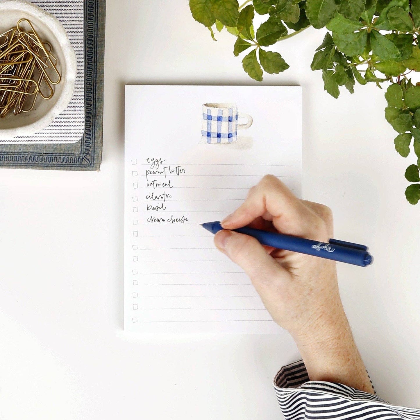 Cottage Checklist notepad