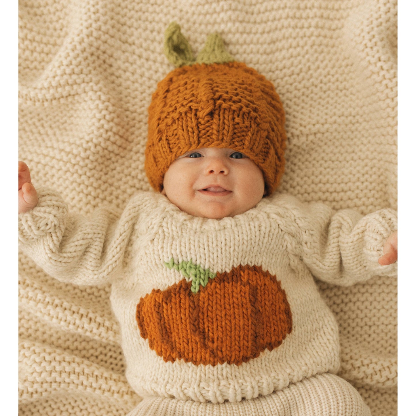 Pumpkin Crew Neck Sweater for Baby & Toddler