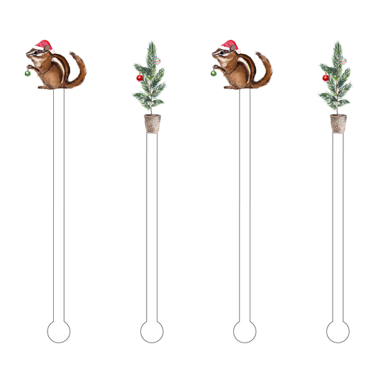 Merry Little Christmas Stir Sticks