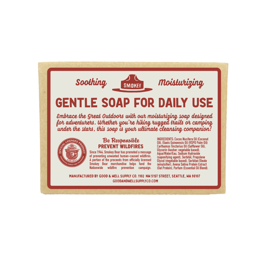 Smokey Bear Bar Soap - Orange & Clove