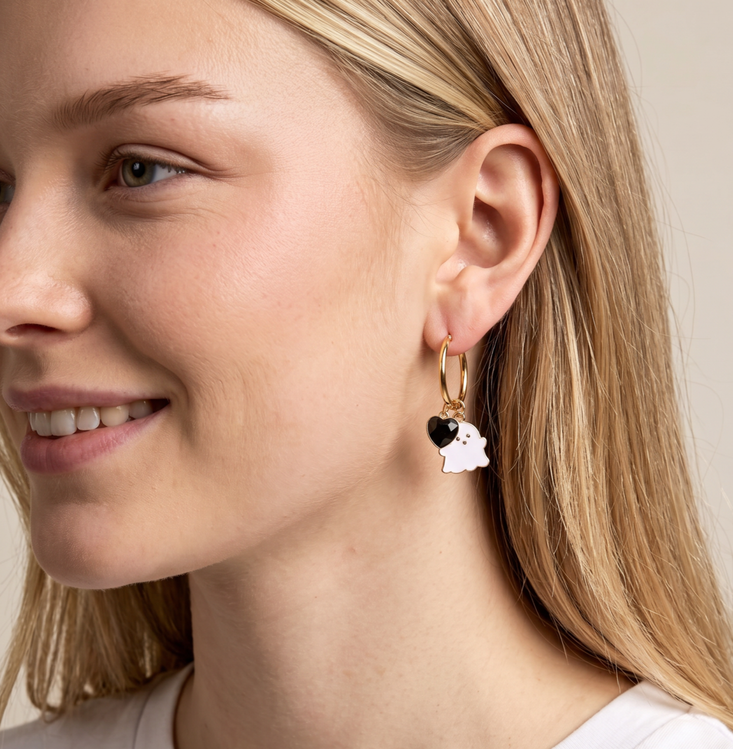 Signature Hoop Earrings-Little Boo