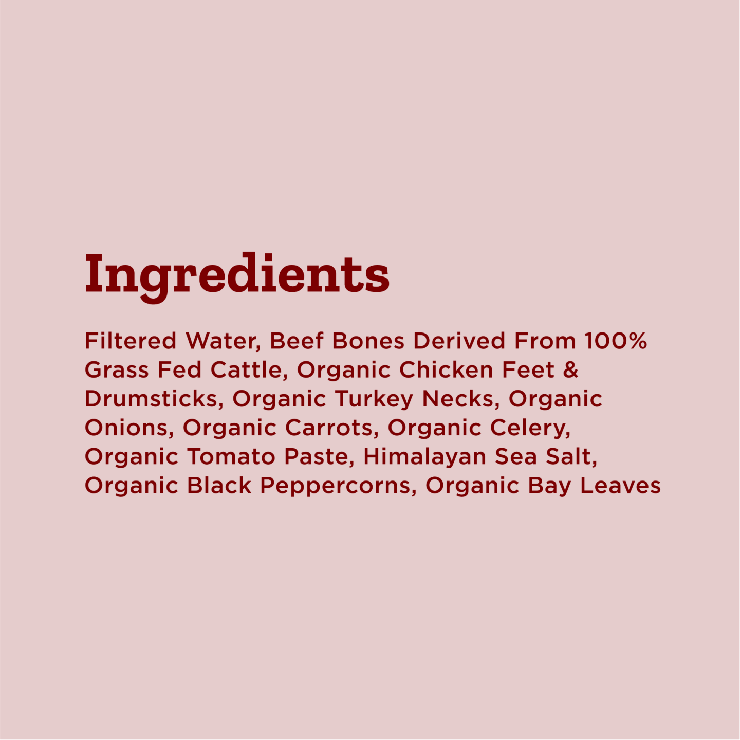 Signature Hearth Bone Broth