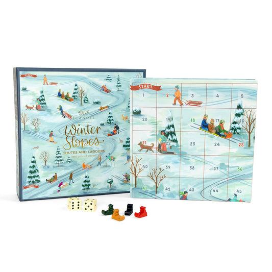 Winter Slopes Family Board Game – Snowy Climb & Slide
