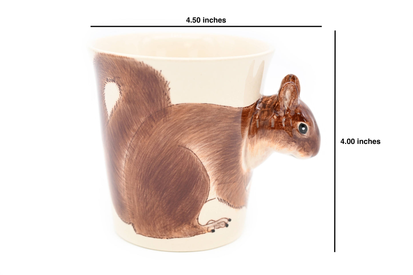 Squirrels mug 10 oz