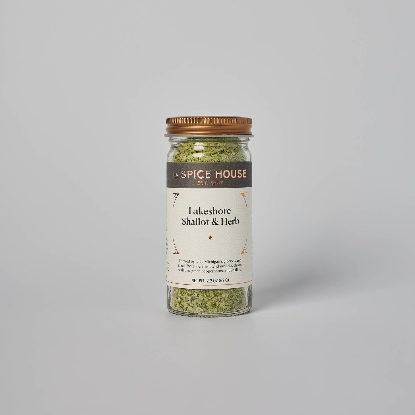 Lakeshore Shallot & Herb: Jar, 1/2 Cup, 1.8 oz.