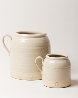 French Country Crock-Oat Stoneware-Medium