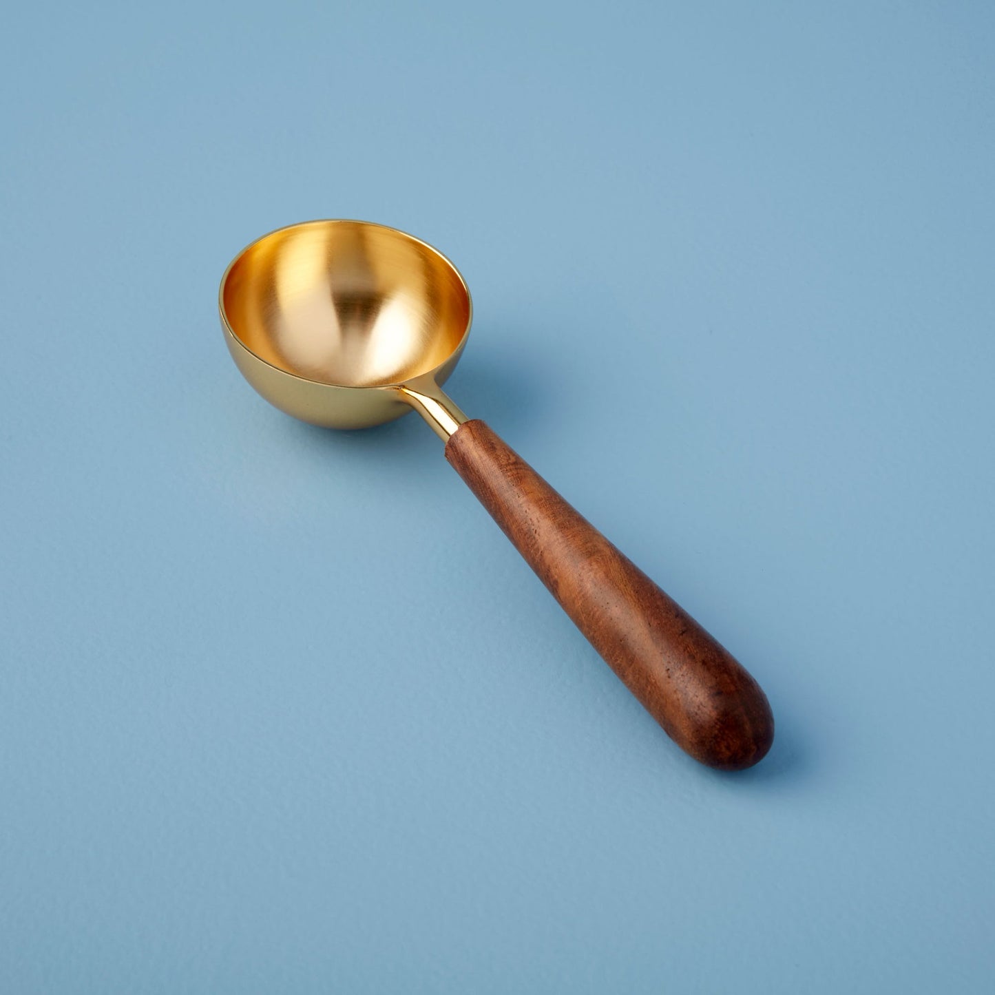 Gold & Wood Scoop