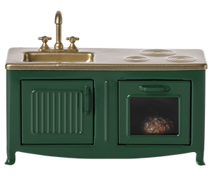 Kitchen, Mouse -Dark Green