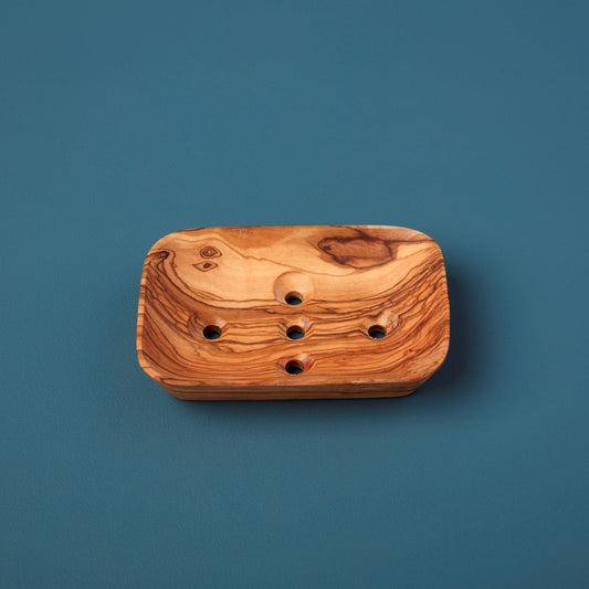 Olive Wood Sponge Holder