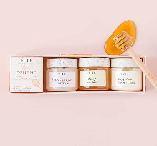 Pedi Delight Instant Pedicure Sampler Set