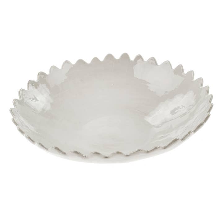 Scalloped Bowl Large