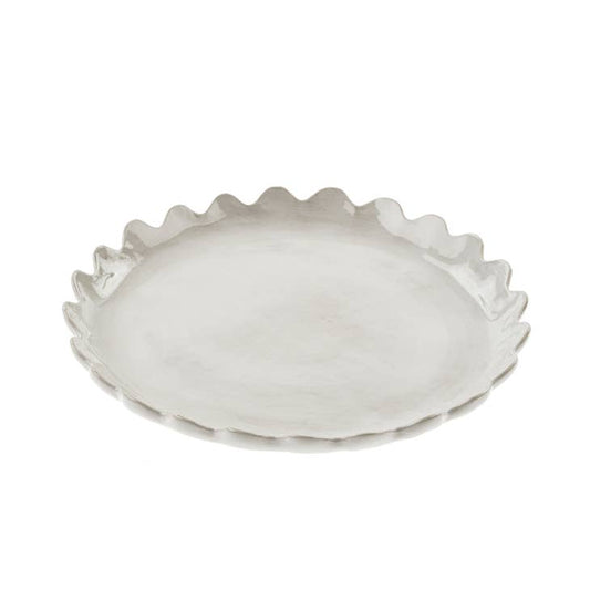Scalloped Plate Large
