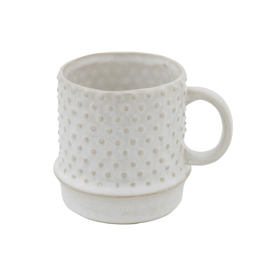 Stoneware Pebbled Mug