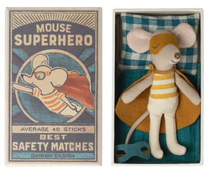 Super hero mouse, Little brother in matchbox