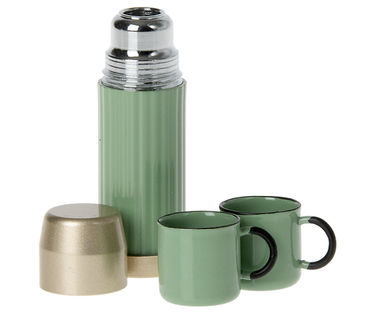 Thermos and cups-Mint