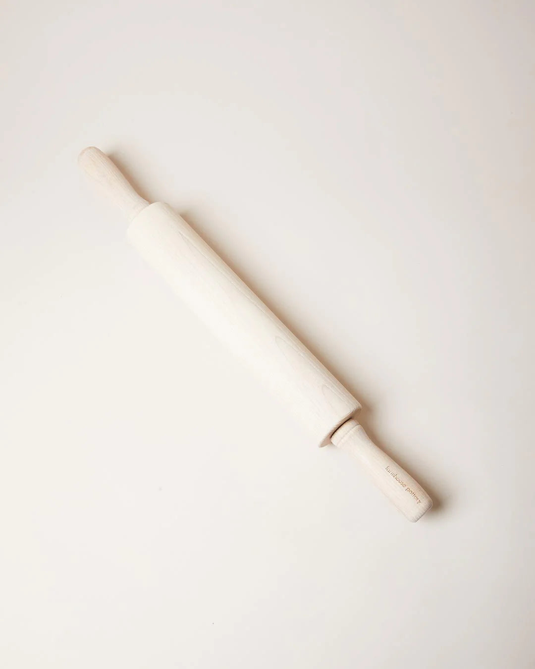 Traditional Ash Rolling Pins-White