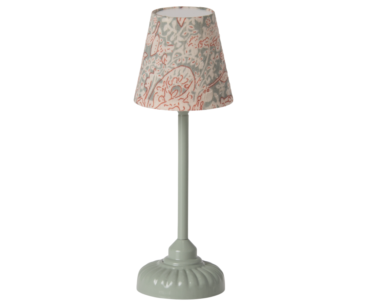Vintage floor lamp, Mouse- Mint