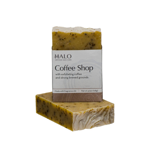 Coffee Shop Bar Soap | Caffeine Soap Exfoliating Scrubby