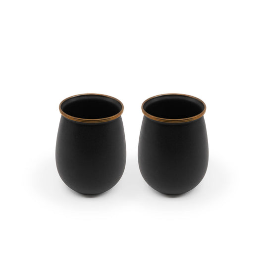 Enamel Tumbler-Charcoal