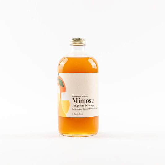 Mimosa with Tangerine & Mango Cocktail Mixer