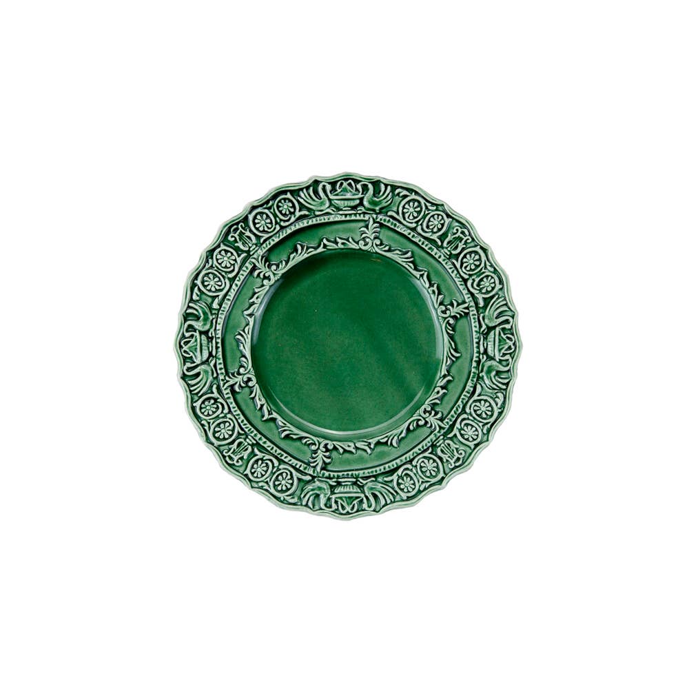 Renaissance Italian Green Bread / Canapé Plate