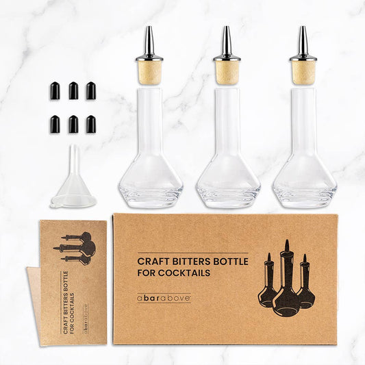 Bitters Bottles: 1.7 Ounce / 3 Pack