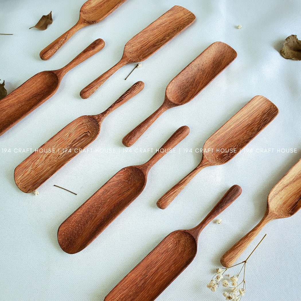 Handcarved Wooden Coffee Spoon - Measuring Spoon
