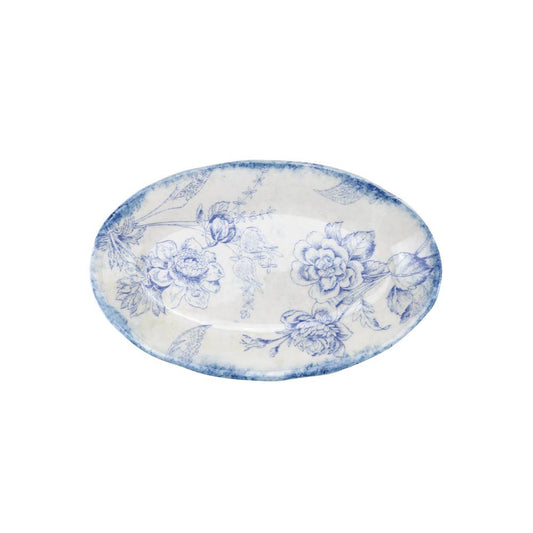 Giulietta Blue Small Oval Dish