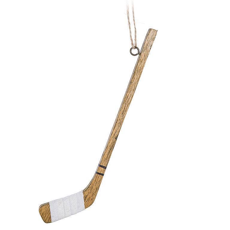 Single Hockey Stick Ornament-7.5"L