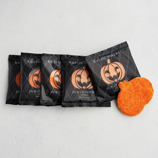 Individually Wrapped Pumpkin Cookies
