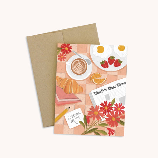Mother's Day Brunch Greeting Card