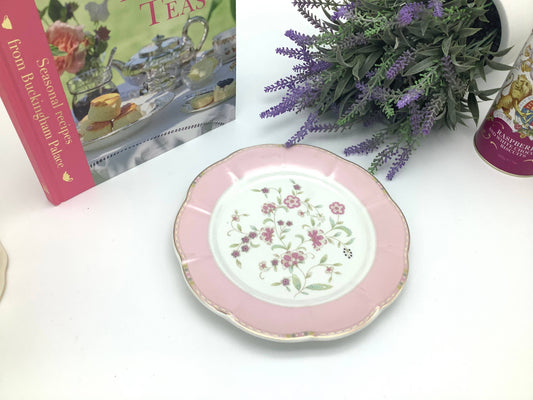 Sweet Romance Pink Blossoms Side Plate Salad 8 inch