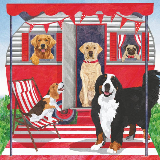 Camper Dogs Napkins