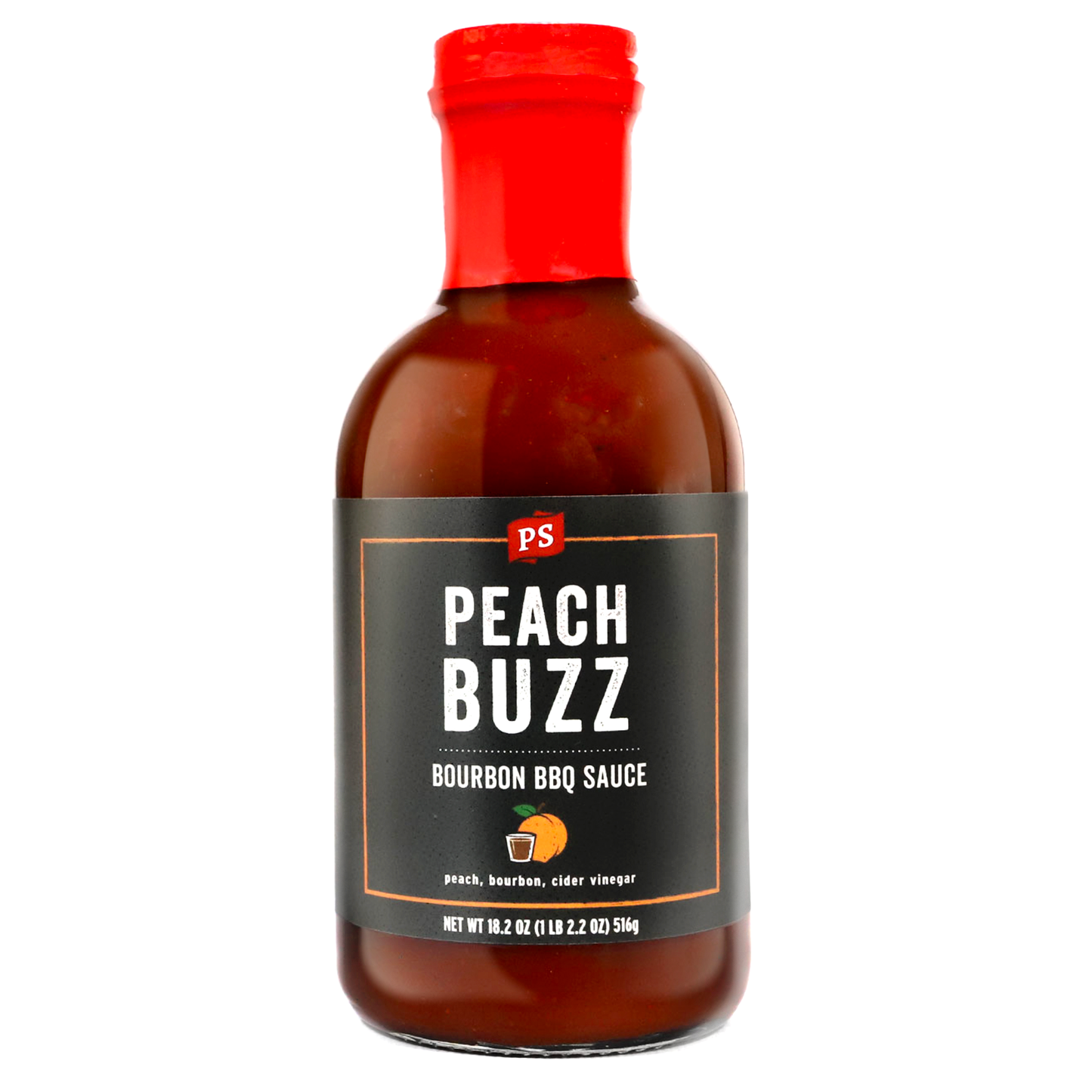 Peach Buzz - Hickory Whiskey BBQ Sauce