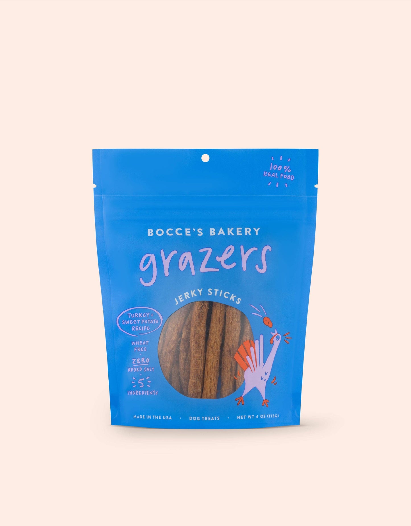 Grazers Turkey & Sweet Potato Jerky Sticks