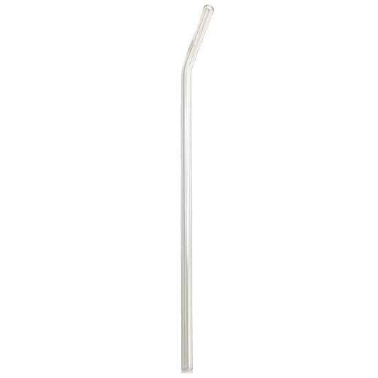 Reusable Glass Straws 11" x 8mm Bent