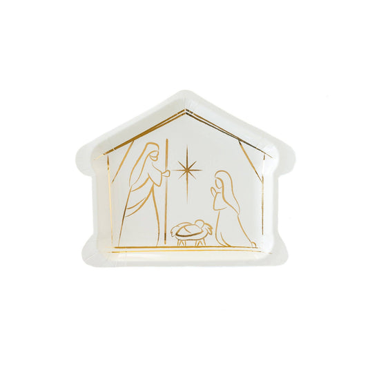 Nativity Nativity Shaped 9" Plate